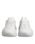 Dolce & Gabbana White Daymaster Low Top Mens Sneakers Shoes